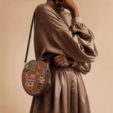 "Stillness" - Psalm 46:10 Circle Crossbody Bag