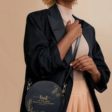 "Trust" - Proverbs 3:5 Circle Crossbody Bag