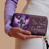 "Courage" - Joshua 1:9 Wallet