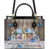 "Faith" Leather Handbag
