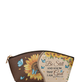 "Presence" - Psalm 46:10 Eclipse Makeup Bag