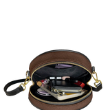 "Presence" - Psalm 46:10 Circle Crossbody Bag