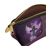 "Courage" - Joshua 1:9 Eclipse Makeup Bag