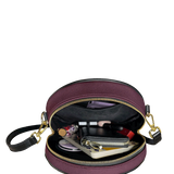 "Courage" - Joshua 1:9 Circle Crossbody Bag