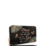 "Pure" - Matthew 5:8 Wallet