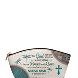 "Poise" - 2 Timothy 1:7 Eclipse Makeup Bag