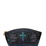 "Unshaken" - Psalm 46:5 Eclipse Makeup Bag