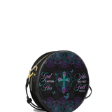 "Unshaken" - Psalm 46:5 Circle Crossbody Bag