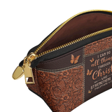 "Believe" - Philippians 4:13 Eclipse Makeup Bag