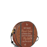 "Waymaker" Circle Crossbody Bag