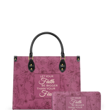 Flourish Leather Handbag Deal