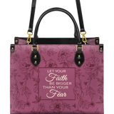 "Flourish" Leather Handbag