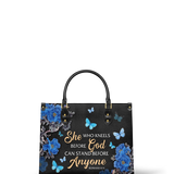 "Anchor" - Romans 8:31 Leather Handbag