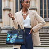 "Blessed" Leather Handbag