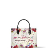 "Melody" - Psalm 118:14 Leather Handbag