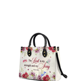 "Melody" - Psalm 118:14 Leather Handbag