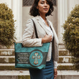 "Lighthouse" Leather Tote Bag