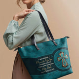 "Lighthouse" Leather Tote Bag